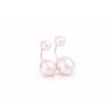 Ag925 Swarovski pärlitega kõrvarõngad, Rosaline