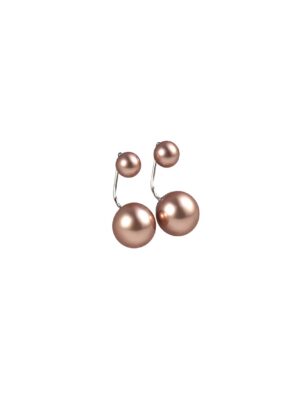 Ag925 Swarovski® pärlitega kõrvarõngad, Vintage Rose